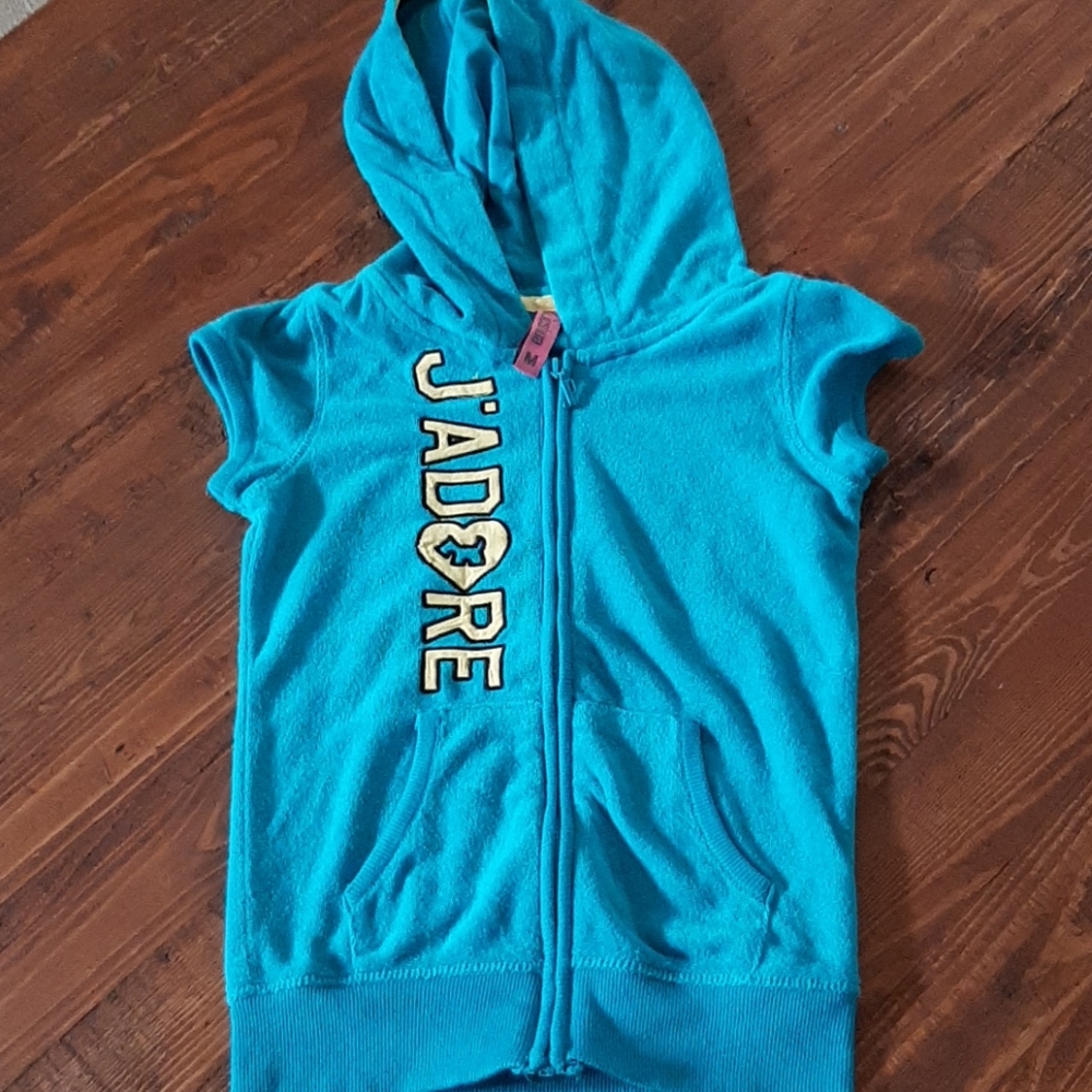 Girls Sweater vest with hood